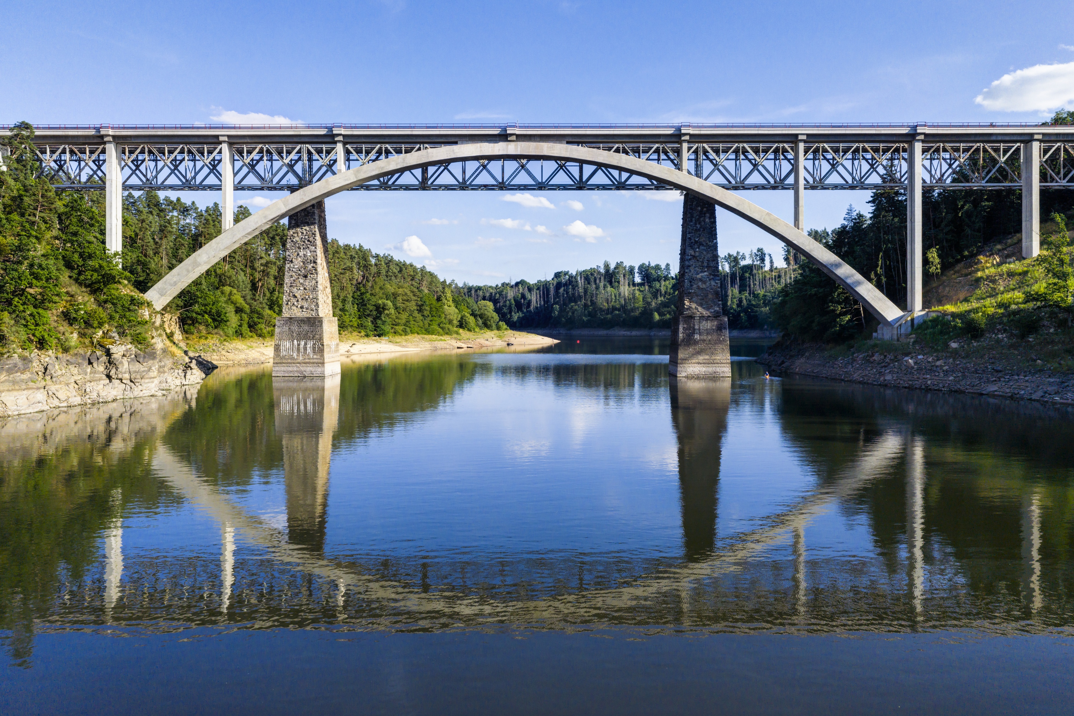 Most v km 41,791 trati Tábor – Písek