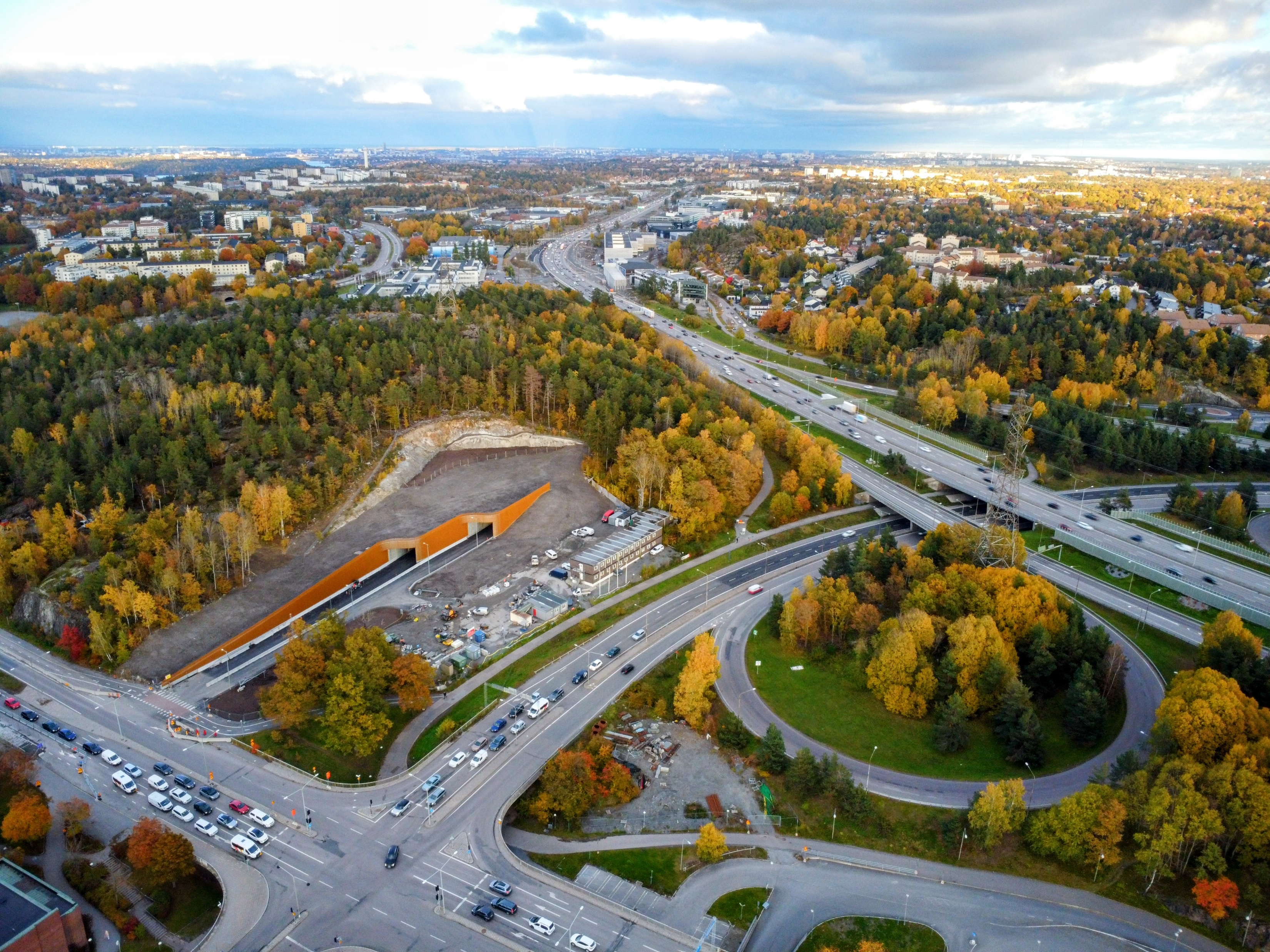 Bergtunnlar Skärholmen