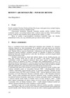 18 BETON V ARCHITEKTUŘE + POVRCHY BETONU