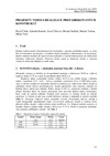 28 PROJEKTY VERSUS REALIZACE PREFABRIKOVANÝCH  KONSTRUKCÍ 