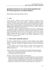 42 ROZDÍLNÉ POSTUPY STATISTICKÉHO HODNOCENÍ PEVNOSTI BETONOVÝCH KONSTRUKCÍ