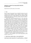 70 HODNOTY LOMOVÝCH PARAMETRŮ BETONU  SE ZEOLITEM 